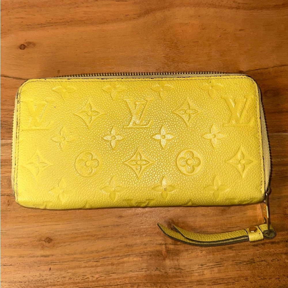 Louis Vuitton Long Zipper Empreinte Monogram Wallet